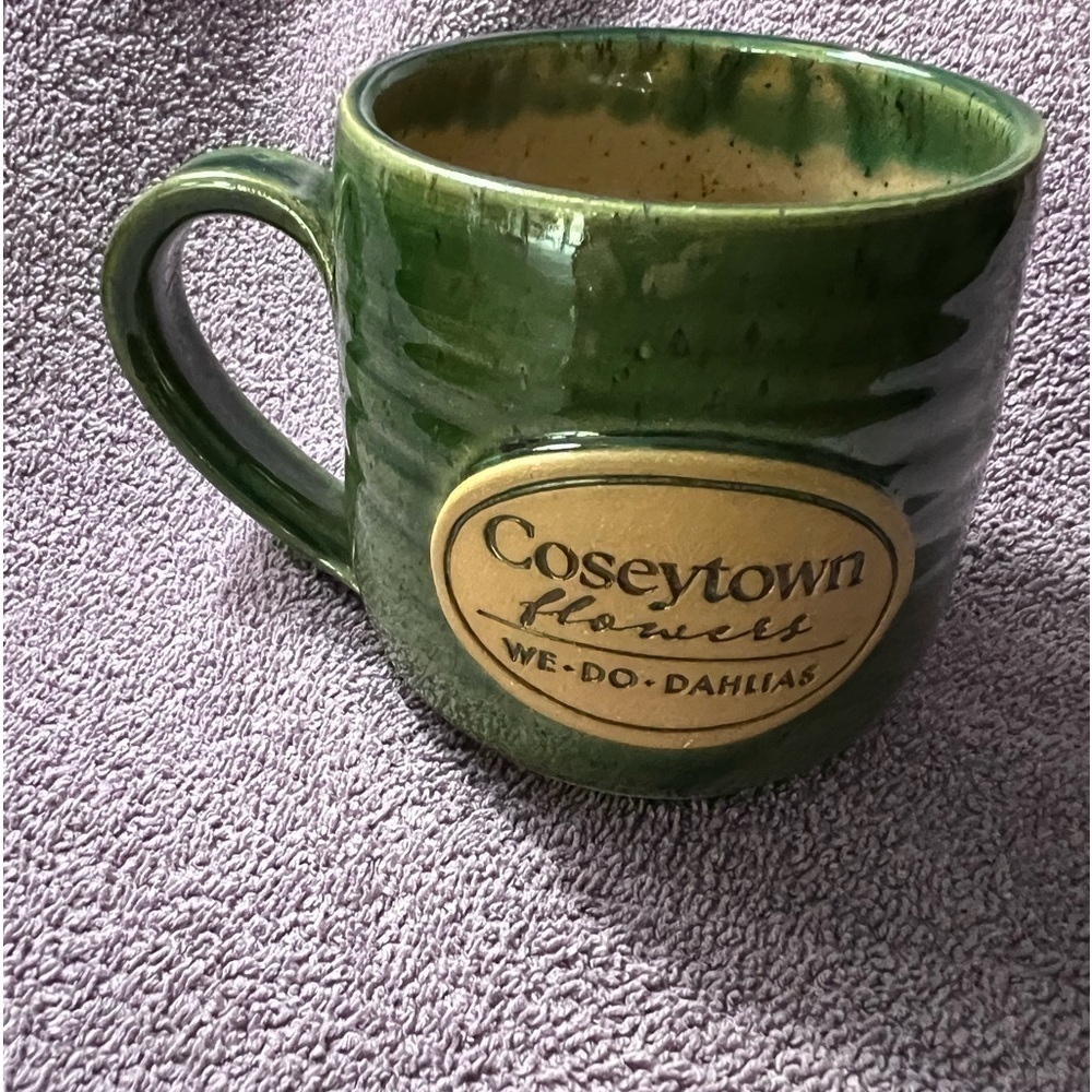 Green Clay Mug From Twin Ridges Pottery